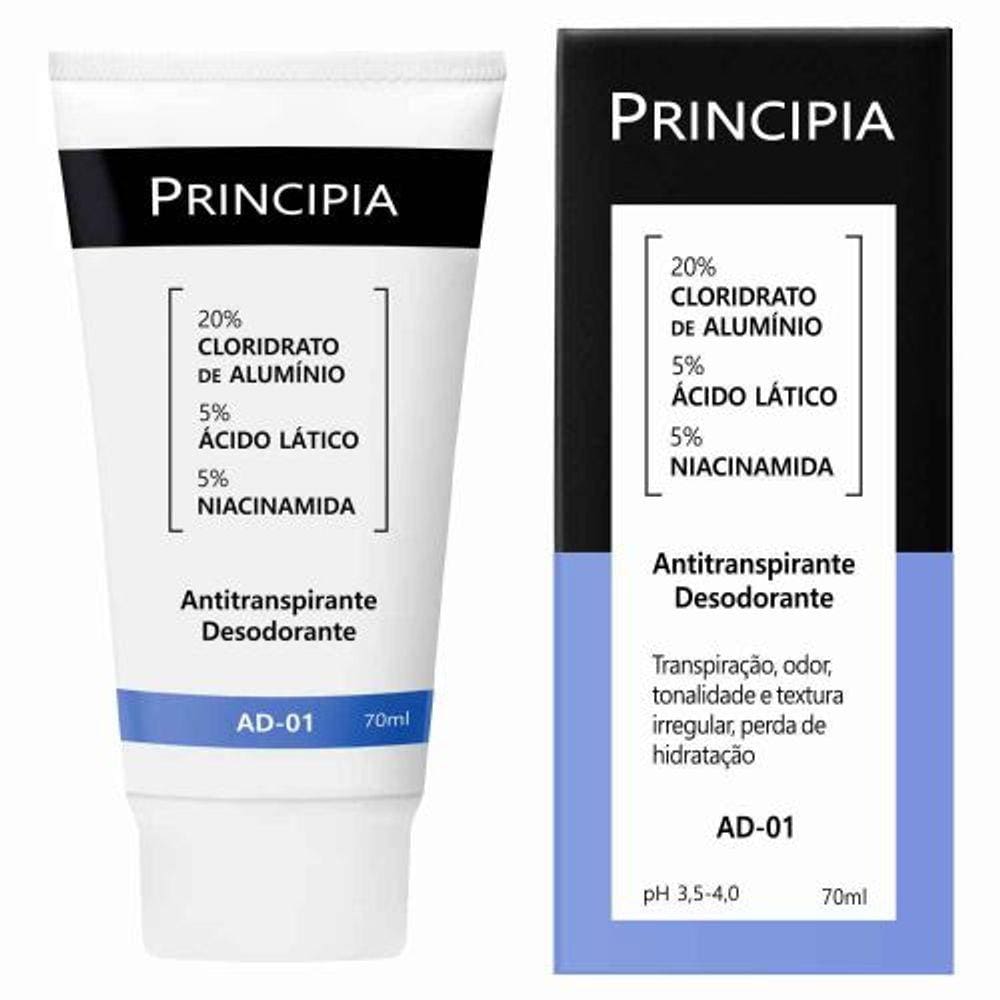 Principia Antitranspirante Desodorante AD-01 com 70ml
