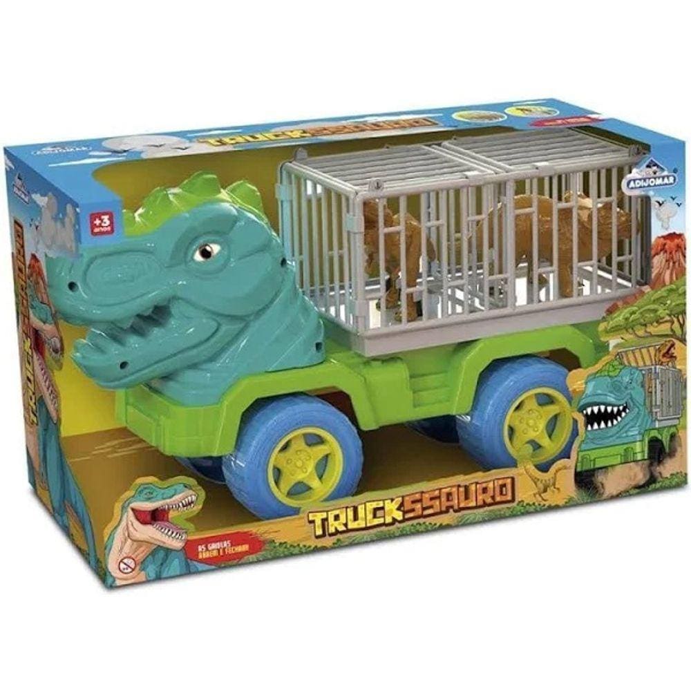 Truckssauro Dinossauros NA Gaiola Adijomar