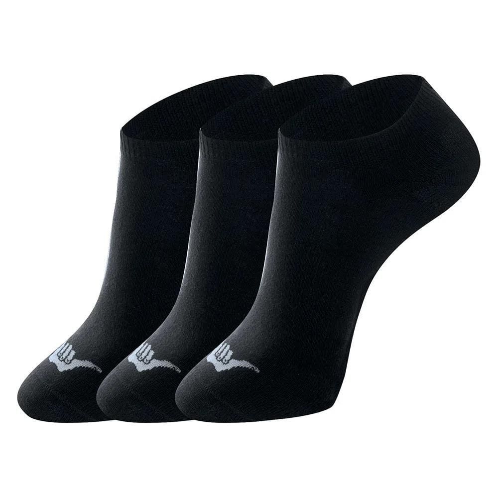Kit 3 Pares Meia Invisível Hang Loose