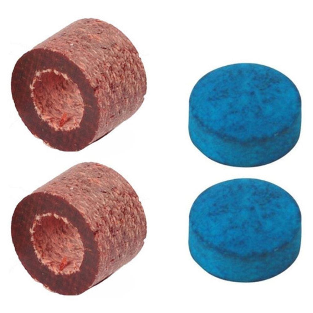 2 Sola Master 11mm Macia + 2 Virola Taco Sinuca