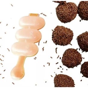 Chocalho Boleador De Enrolar Brigadeiro E Docinhos Injetemp