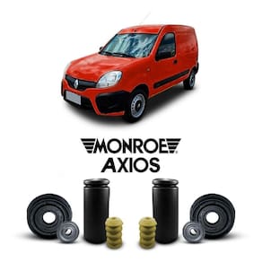 2 Kit Batente Amortecedor Dianteiro Renault Kangoo