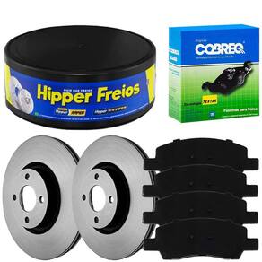 Kit Pastilha Disco Diant Ventilado Fiat Pulse 1.3 21 a 23