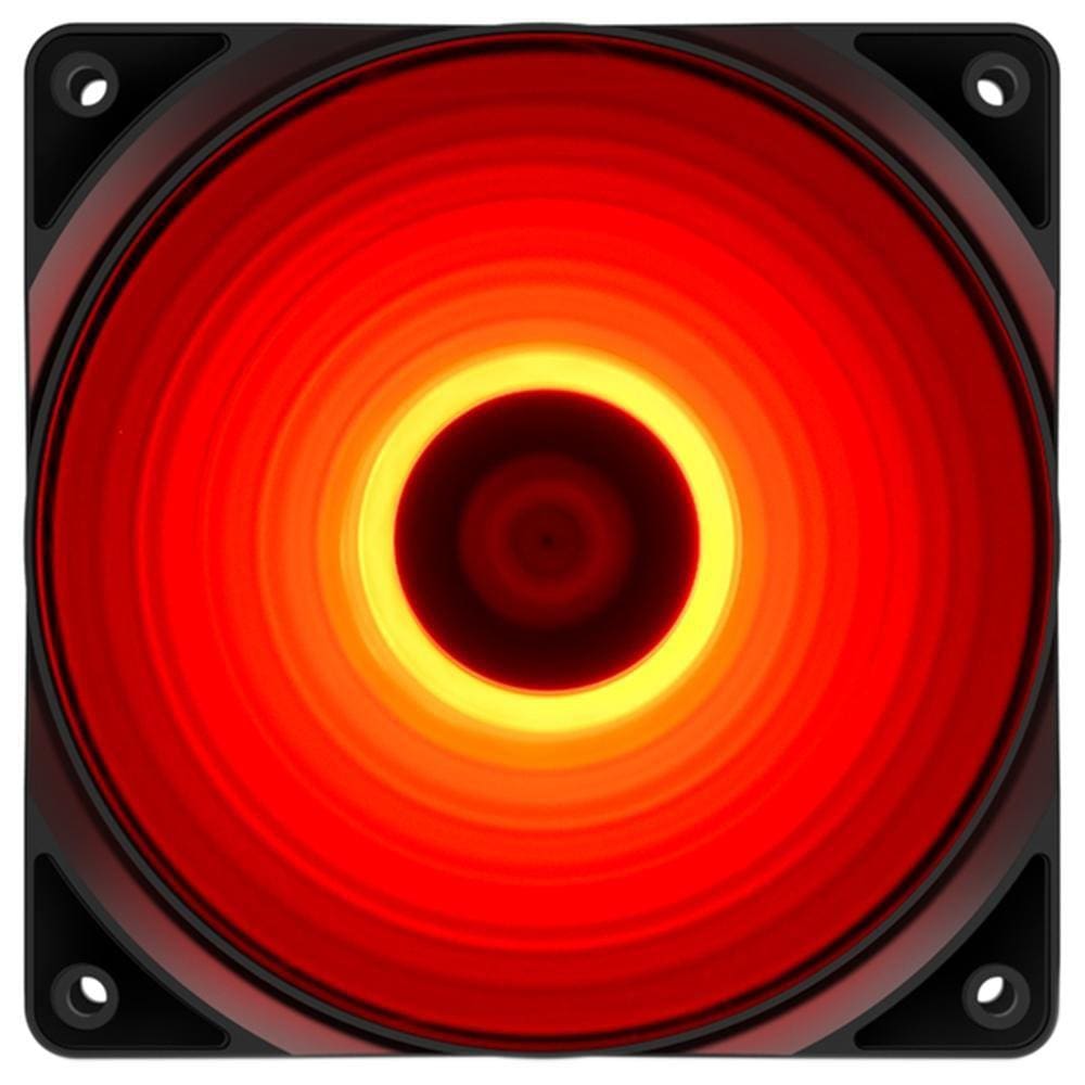 Cooler Fan RF120R Deepcool LED Vermelho 120mm