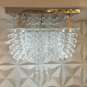 LUSTRE BELÍSSIMO Para SALA DE ESTAR JANTAR Com DE 40MM