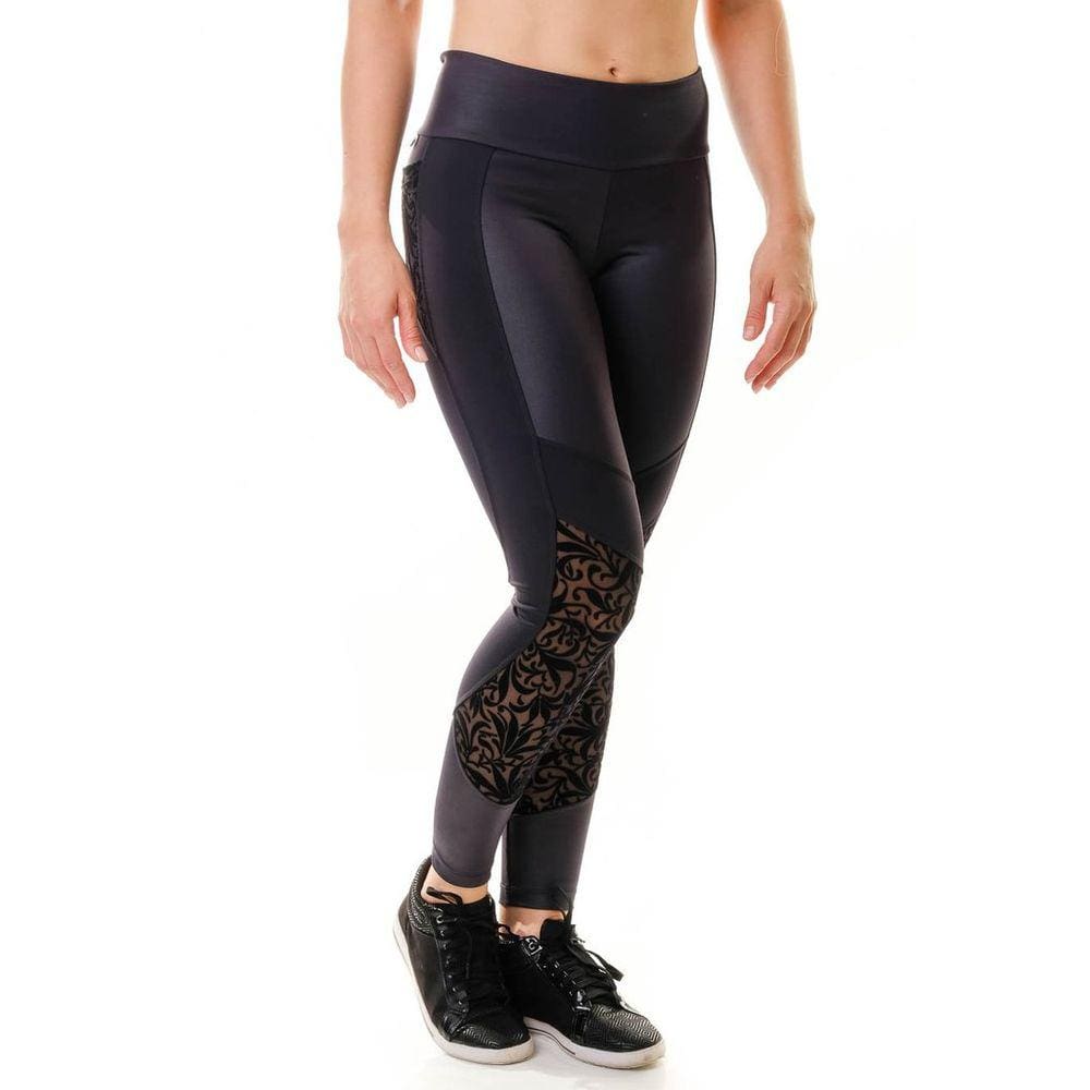 Legging Fitness Preta CR Suprema