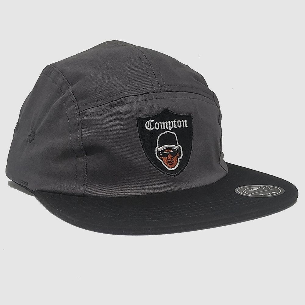 Boné 5 Five Panel Black Bird Strapback PC2023