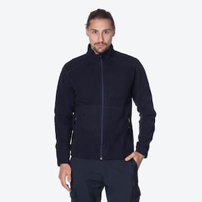 Jaqueta Solo Microfleece II Masculino Azul Marinho