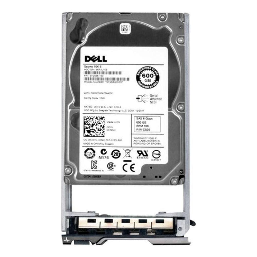 Hd Sas Dell 2.5 600Gb 07T0Dw 7T0Dw 600Gb 10K 6Gb/S 64Mb Sas
