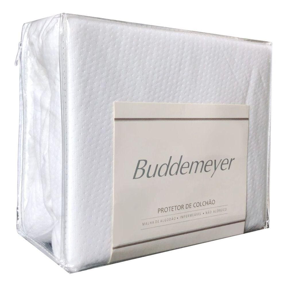 Protetor De Colchão Queen Buddemeyer Maison Algodão Branco