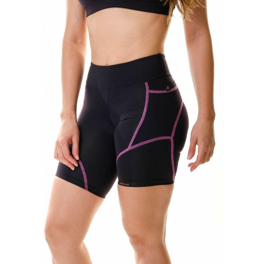 Bermuda Compressão Preta Fem TP Run