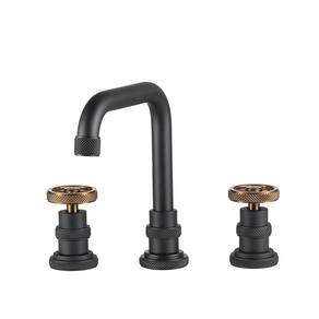 Torneira Para Banheiro Misturador Duplo Comando Jatobá Pingoo.casa - Preto e Rose