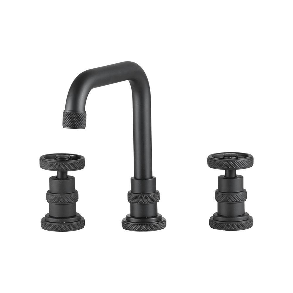 Torneira Para Banheiro Misturador Duplo Comando Jatobá Pingoo.casa - Preto