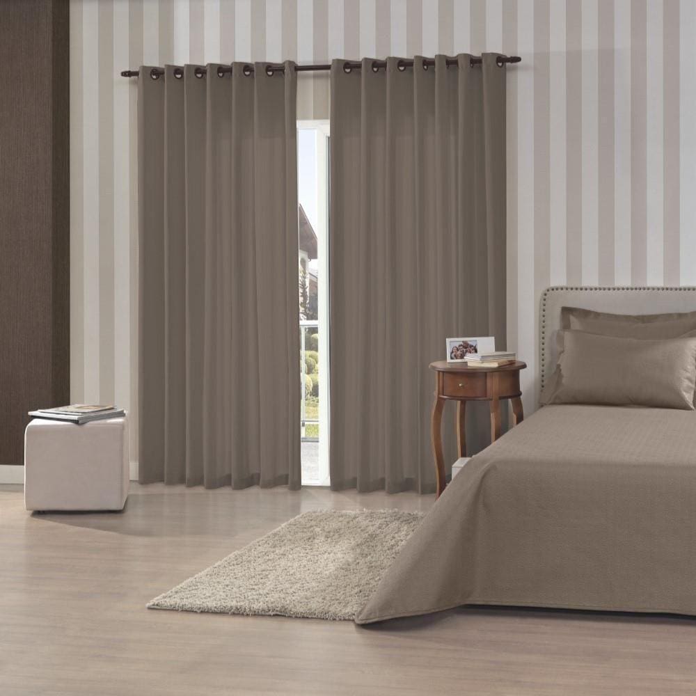 Cortina Para Sala Quarto Corta Luz 3,00m x 1,70m