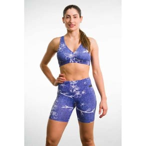 Bermuda Fitness Feminina Estampada AF Up