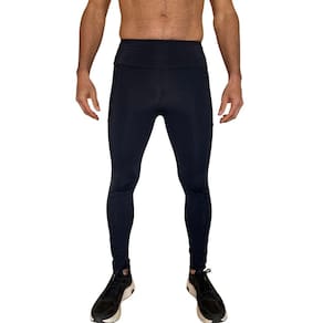 Legging Fitness Masculina Preta de Compressão