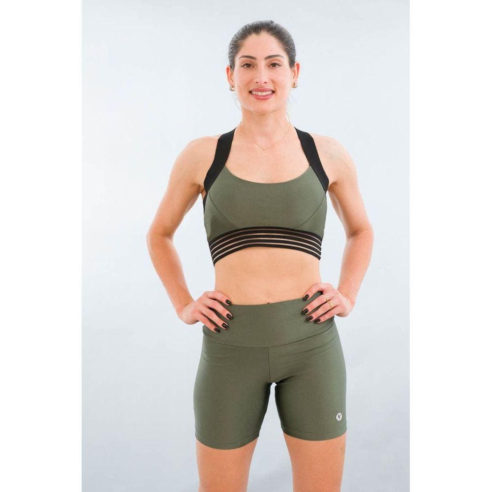Top Fitness Verde Croco Veneto