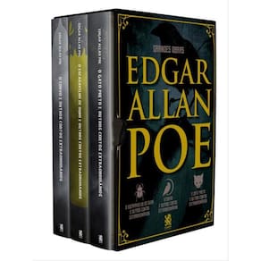 Grandes Obras De Edgar Allan Poe - Box Com 3 Livros