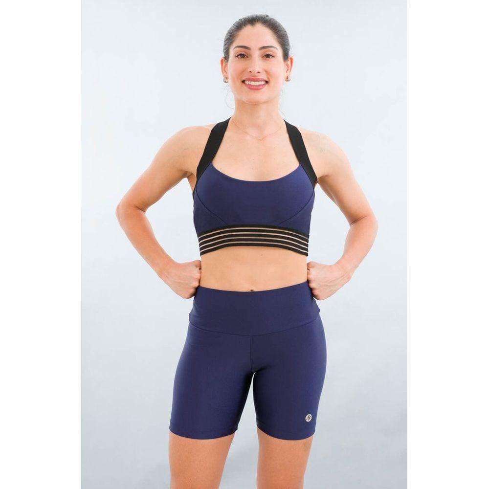 Top Fitness Azul Marinho Veneto
