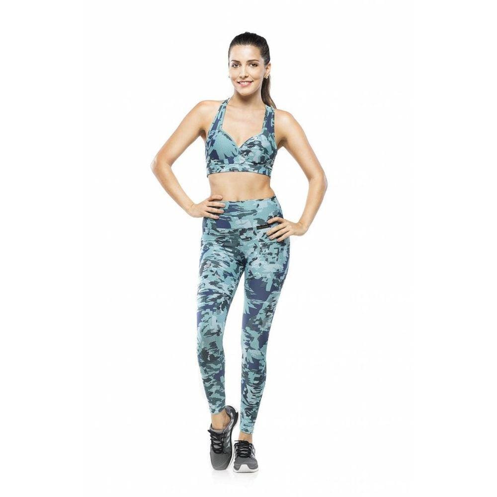 Top Fitness Estampado Camuflado AV Safari