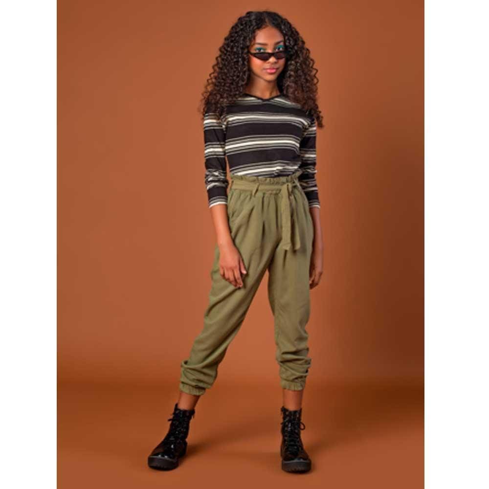 Calça Infantil Feminina Clochard Jeito De Criança Ref: 5385  12/18