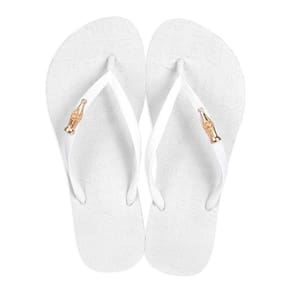 Chinelo Coca Cola Sandal Way Branco Feminino