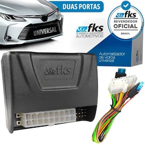 Módulo Subida De Vidro Elétrico 2 Portas Universal Fks