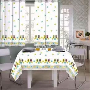 Toalha De Mesa 1,45 x 1,40 Sultan Casa Alegre - Coruja