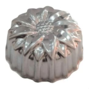 Forma Girassol 1379 + Forma Decorada Retangular 1380 + Forminha Silicone Princesa