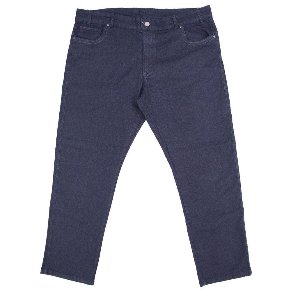 Calça Bivik Jeans Extra Grande Azul Escuro - Masculino