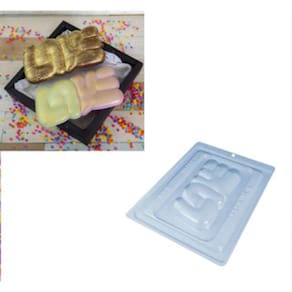 Forma Especial com Silicone Barra Chocolate Love Mães / Namorados 10156 Bwb