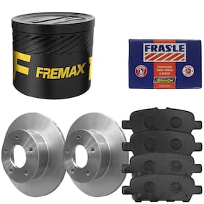 Kit Pastilha Disco Traseiro Sólido Sentra 2.0 2016 a 2020