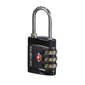 Cadeado Samsonite TSA 3 Dígitos Metal Preto