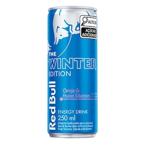 Energético Red Bull The Winter Edition Sabor Cereja e Frutas Silvestres 250ml