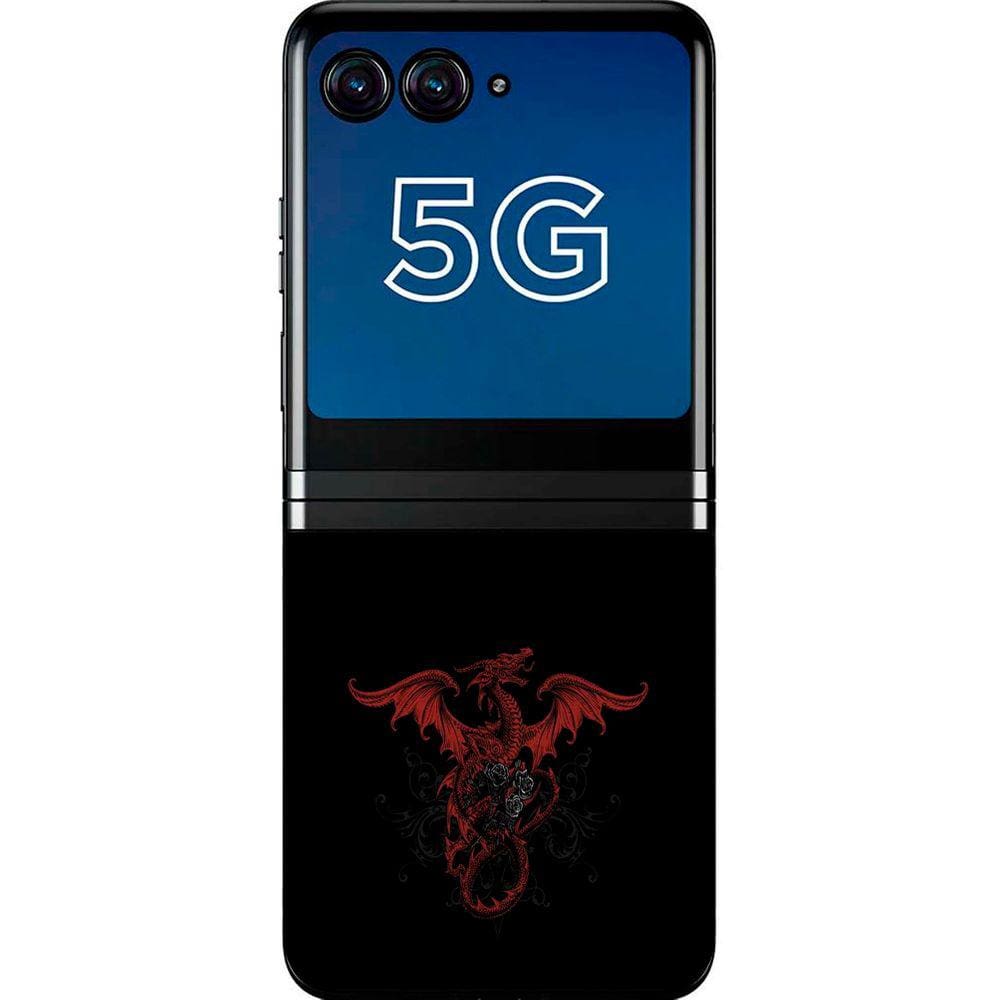 Capa Adesivo Skin255 Verso Para Motorola Razr 40 Ultra 2023