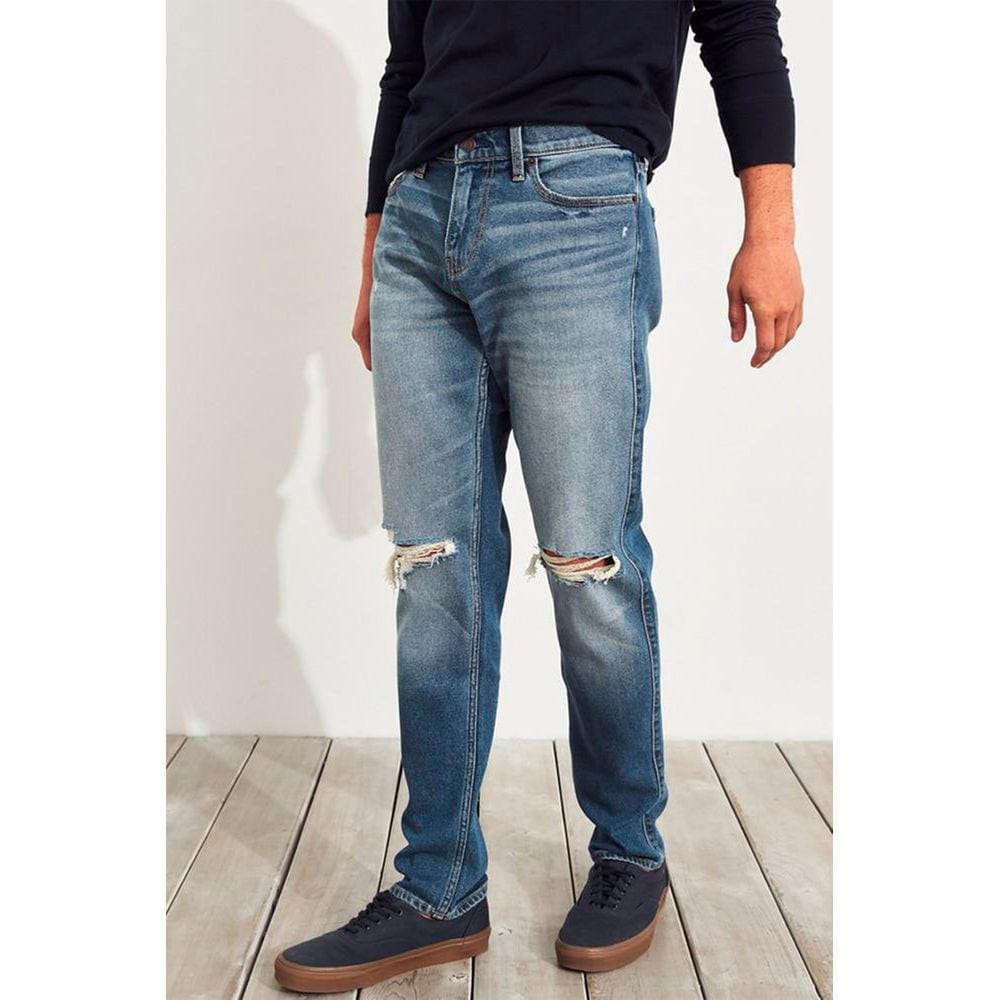 Calça Jeans Hollister Dad Jean Epic Flex 42BR Masculina