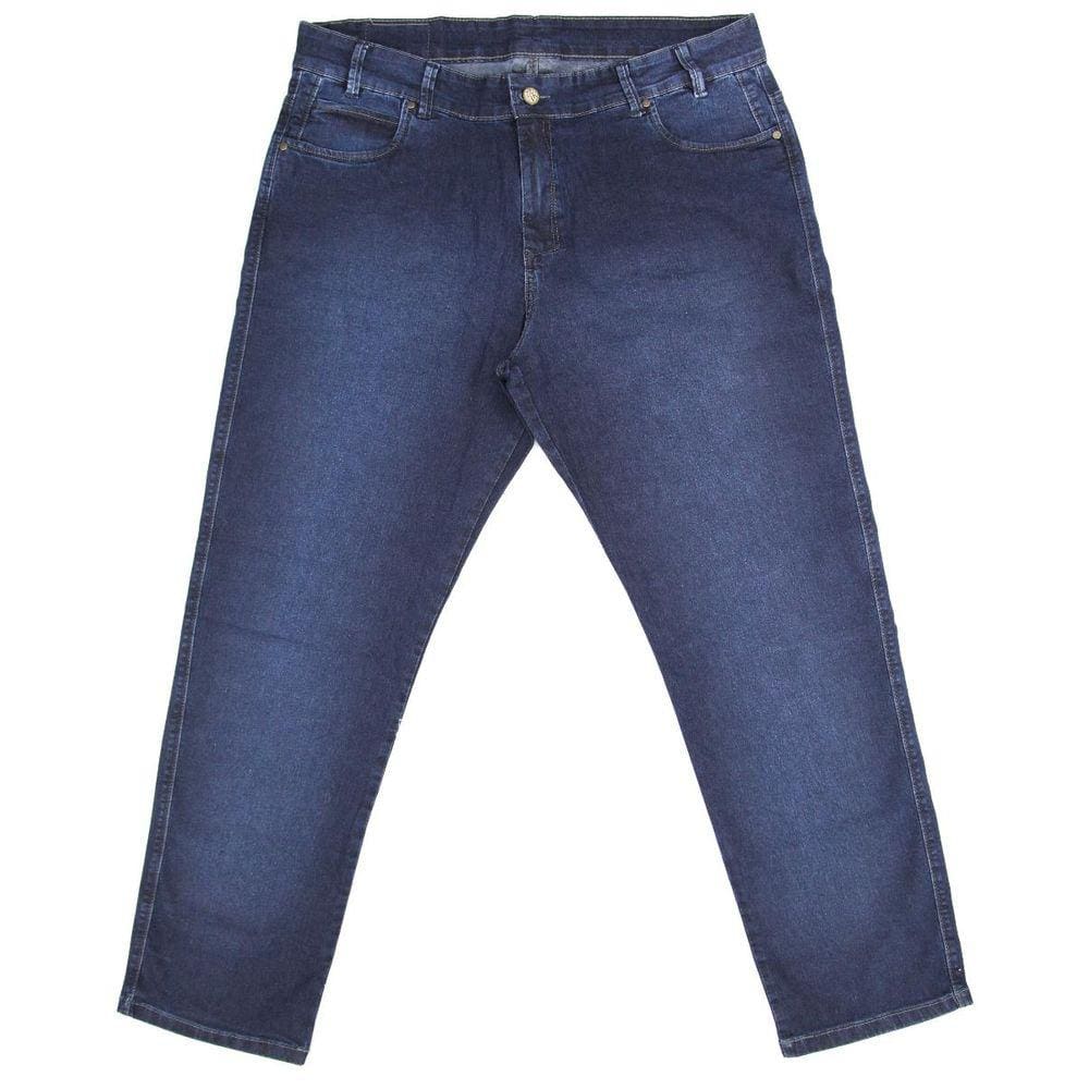 Calça Bivik Jeans Extra Grande Azul - Masculino