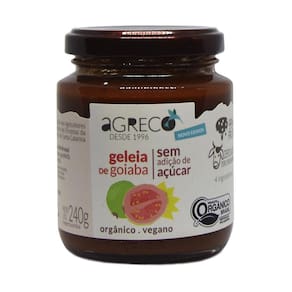 Geleia De Goiaba Sem Adição De Açúcar Orgânica Vd 240G