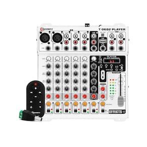 Mesa De Som Taramps T0602 Player Mixer Equalizador Controle