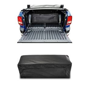 Bolsa de Caçamba para Pick Up Universal 140 Litros Nylon Resistente À Água Preto
