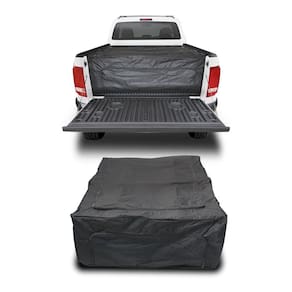 Bolsa de Caçamba para Pick Up Universal 840 Litros Nylon Resistente À Água Preto