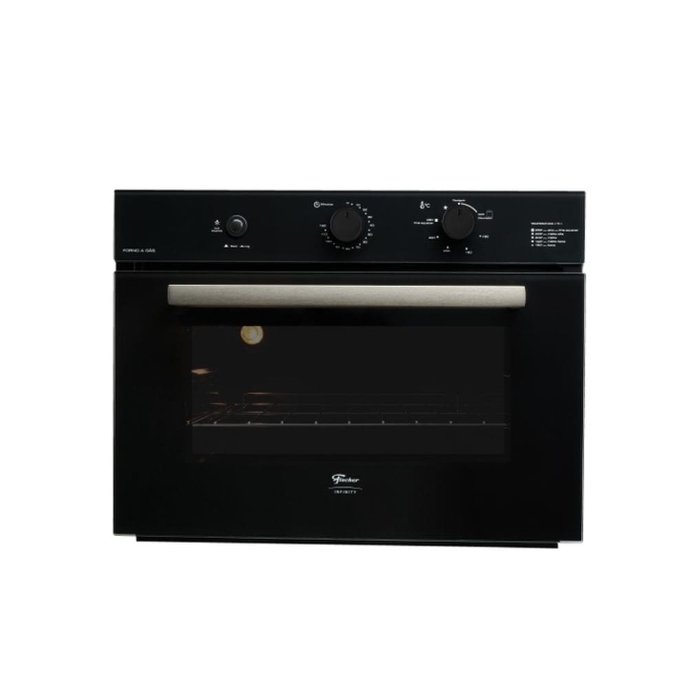 Forno 50l de Embutir Fischer Preto - Gás - Infinity Grill - 220v - 31000-79709