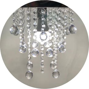 Lustre Para Sala De Estar Já Vai Montado Com Lâmpada Inclusa