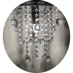 Lustre De Acrílico Alto Brilho Para Sala Já Vai Montado