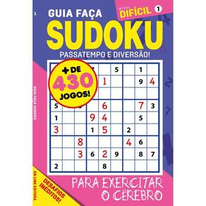 Coquetel Sudoku Fácil/Médio - Ed. 04