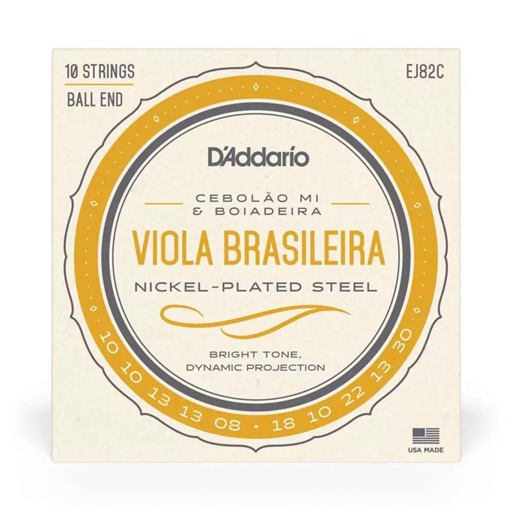 Encordoamento Viola Caipira D`Addario EJ82C Afinação em MI - 27360