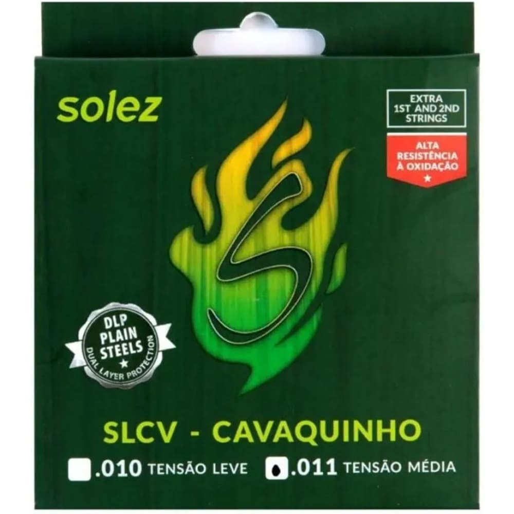 Encordoamento Solez Cavaco Slcv M 0.011/0.032 Npb