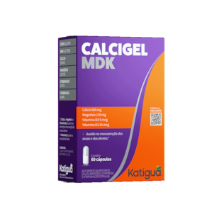 Calcigel MDK Katiguá com 60 Cápsulas
