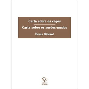 Carta Sobre Os Cegos E Carta Sobre Os Surdos-Mudos