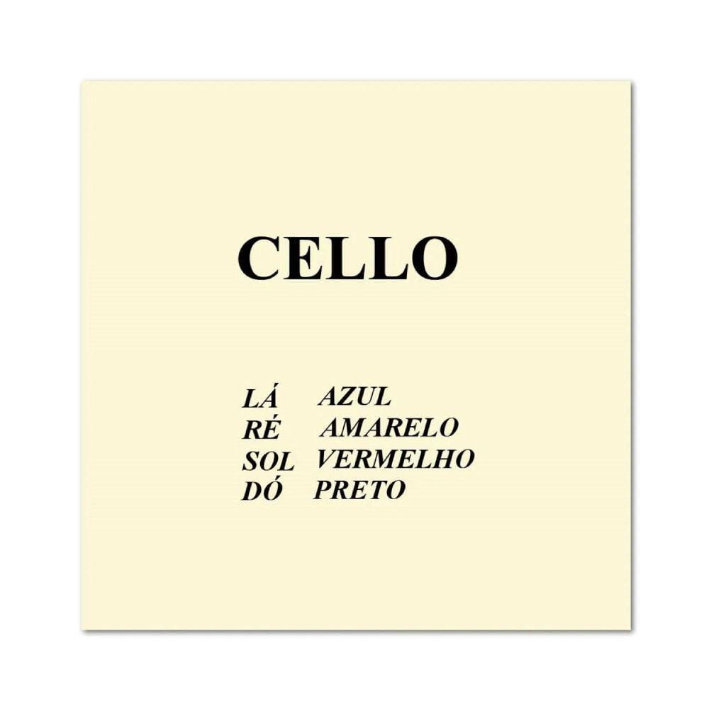 Encordoamento Violoncelo Mauro Calixto Padrão